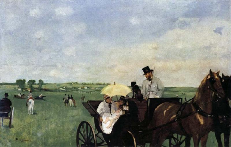 Edgar Degas Racetrack